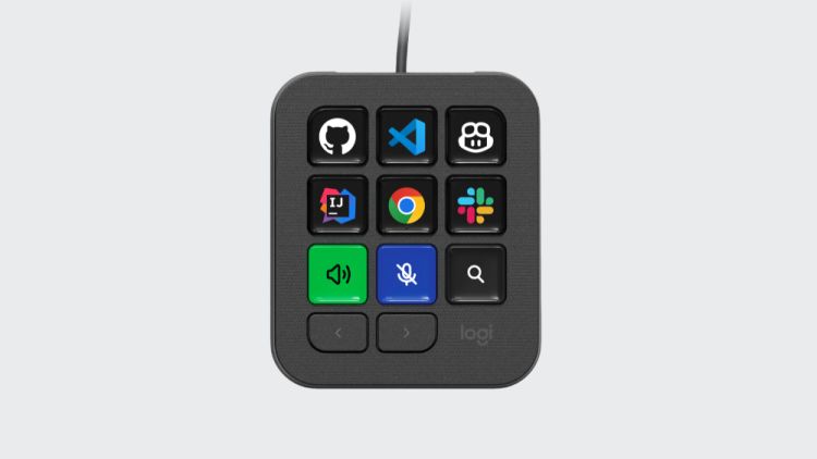 Logitech präsentiert MX Keypad für KI-Workflows