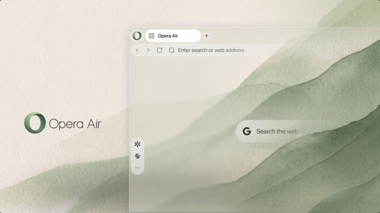 Opera Air - Redesign mit Fokussierung aufs Wesentliche