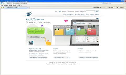 Intel lanciert App-Store für Netbooks