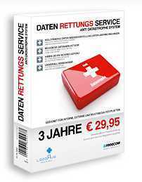 Freecom offeriert 'Daten-Versicherung'