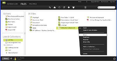 Adobe erweitert Acrobat.com um Collaboration-Feature