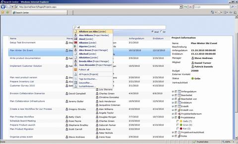 Navigation für Sharepoint