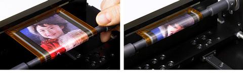 Aufrollbares OLED-Display von Sony