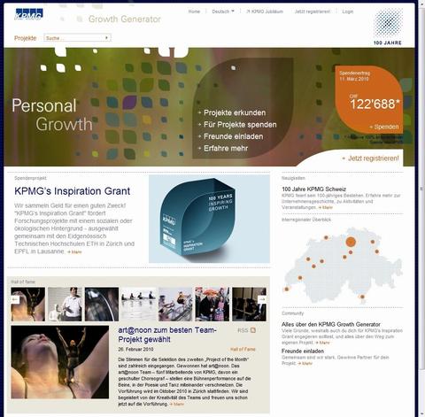 Spendenkampagne per Social Network