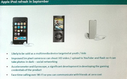 Kommt der neue iPod Touch im September?