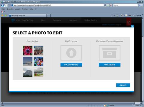Photoshop Express erweitert