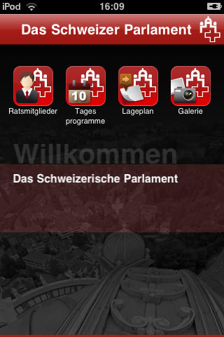 Parlaments-App fürs iPhone