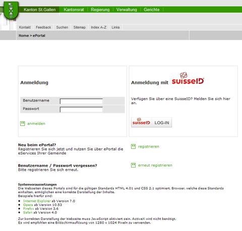 E-Gov-Preis für Kanton St. Gallen und VRSG