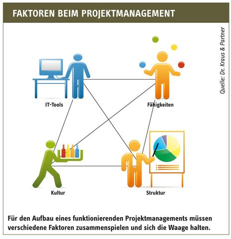 Im Projekt die Balance wahren